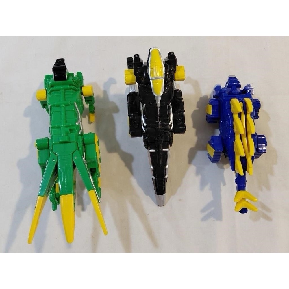 Power Rangers Transforming Zord Vehicle Lot 9 Dinosaur Animal Cars Bandai